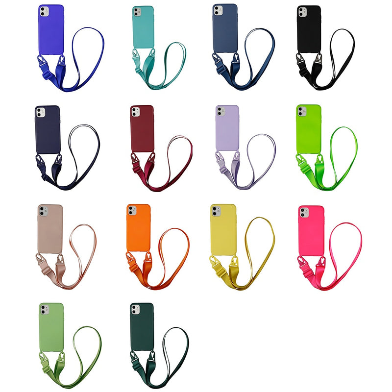 Capa com Alça Crossbody - iPhone 12, 12 mini, 12 Pro e 12 Pro Max