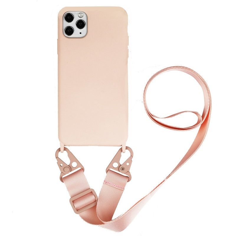 Capa com Alça Crossbody - iPhones 11, 11 Pro e 11 Pro Max